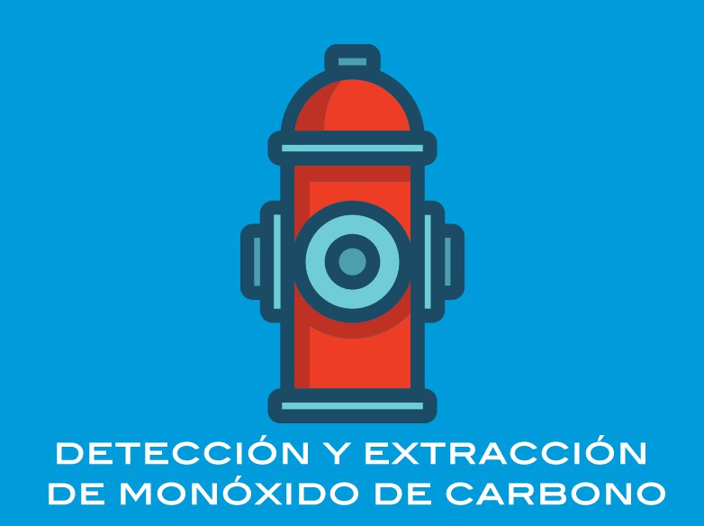Sistemas de detección y extracción de monóxido de carbono (CO)